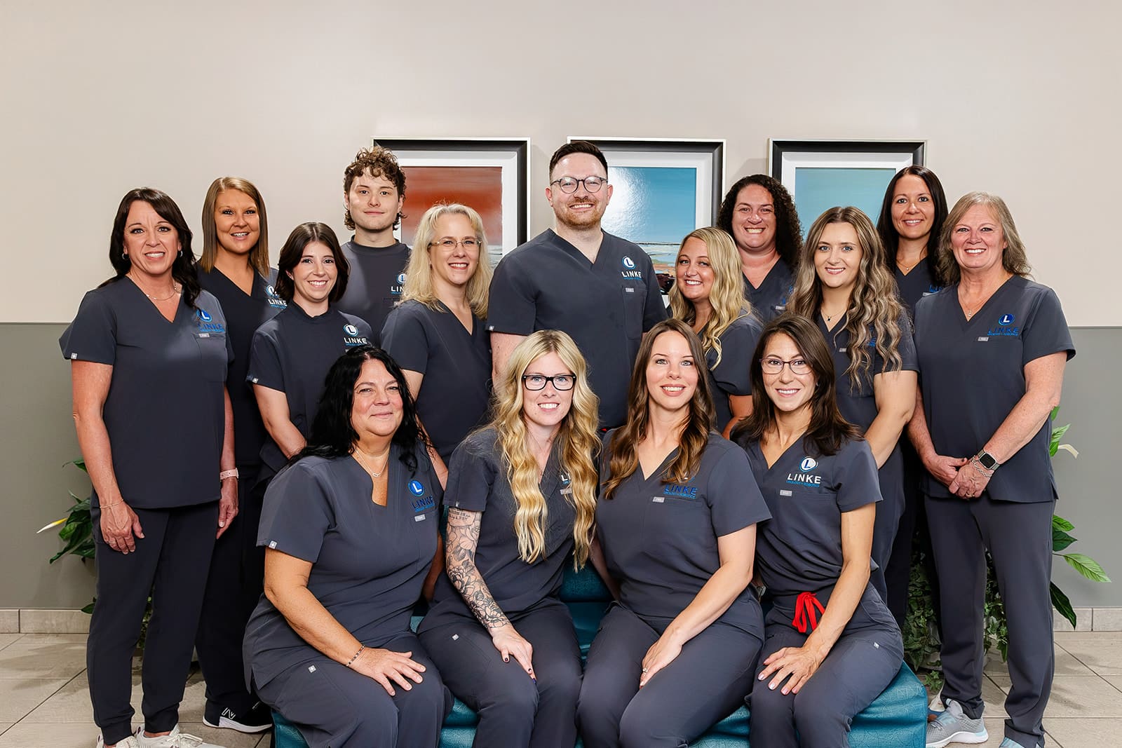Our team group photo